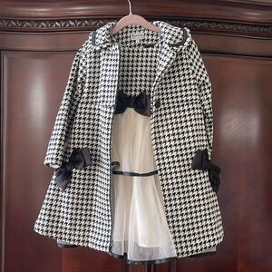 Matching coat and dress